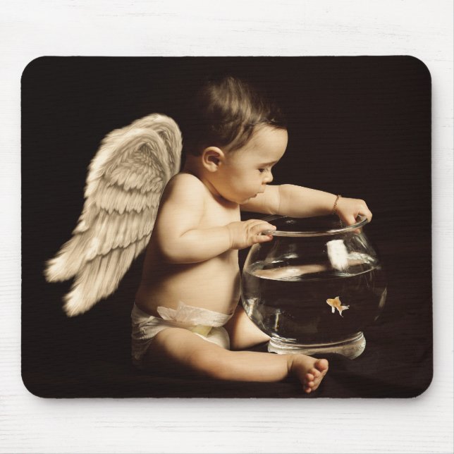 Angel Mouse Pad (Front)