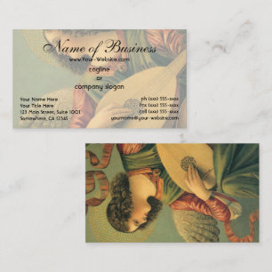 Angel Musician by Melozzo da Forlì Business Card