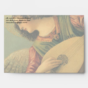 Angel Musician, Melozzo da Forli, Renaissance Art Envelopes