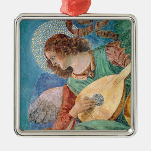 Angel Musician Metal Tree Decoration