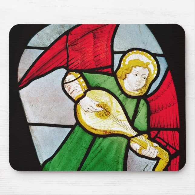 Angel Musician Mouse Pad (Front)