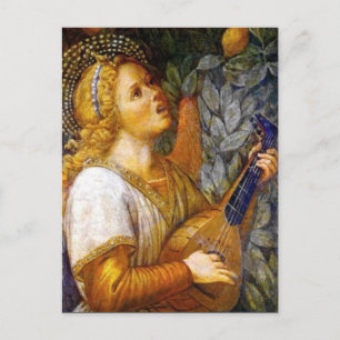 ANGEL MUSICIAN Music making Christmas Angels Postcard