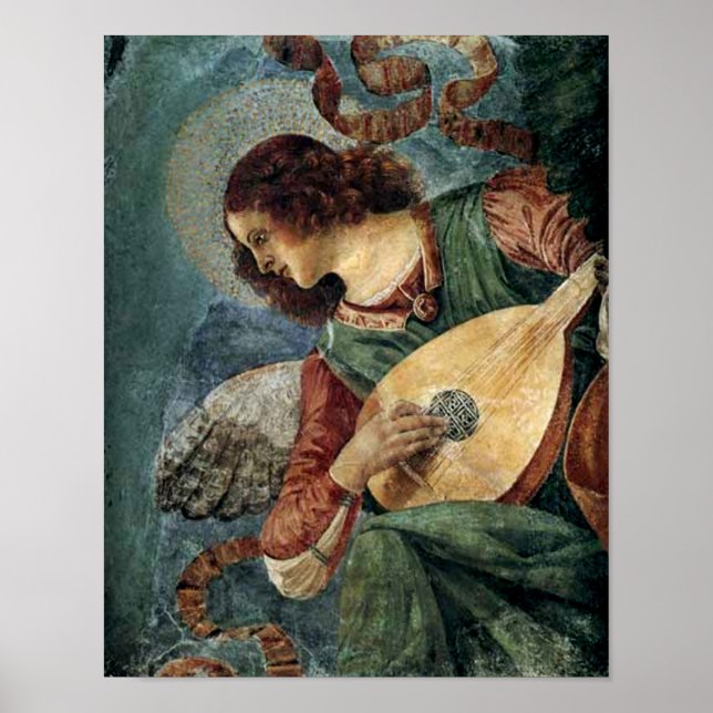 Angel Musician Poster (Front)