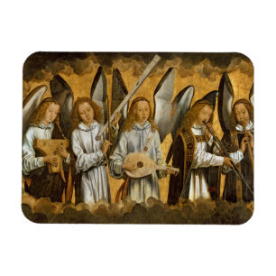 Angel Musicians c1480 Magnet