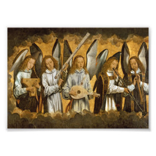 Angel Musicians c1480 Photo Print
