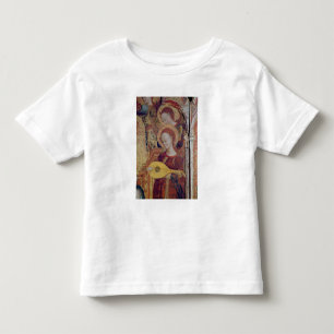 Angel musicians from painting of Virgin and Child Toddler T-Shirt
