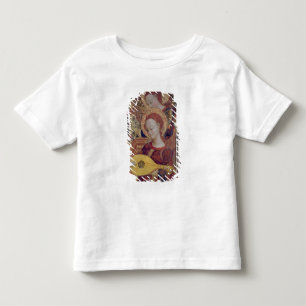 Angel musicians from painting of Virgin and Child Toddler T-Shirt