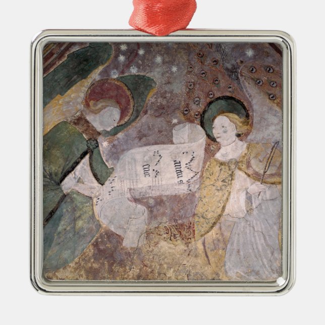 Angel Musicians Metal Tree Decoration (Front)