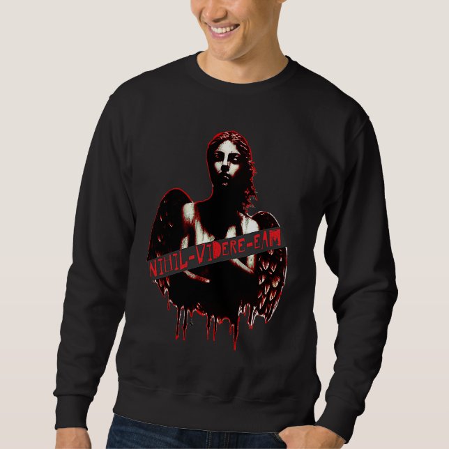 Angel Nothing To See Here Sweatshirt (Front)