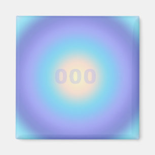 Angel Number 000 - Infinite Growth & Fresh Start  Magnet