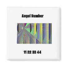 Angel Number 11 22 33 44 Magnet