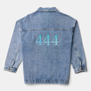 Angel Number 444 - Protection Denim Jacket