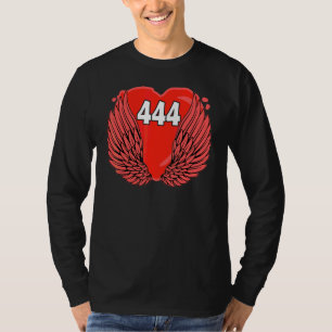 Angel Number 444 Sacred Geometry Spiritual Awakeni T-Shirt
