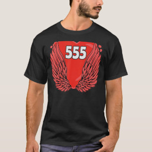 Angel Number 555 Sacred Geometry Spiritual Awakeni T-Shirt