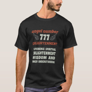 Angel Number 777 Enlightenment Numerology Personal T-Shirt