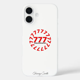 Angel Number 777 – Spiritual Growth & Luck iPhone 16 Case