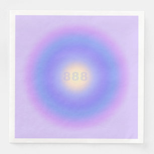 Angel Number 888 Balance - Angel Numbers Gradient Napkin