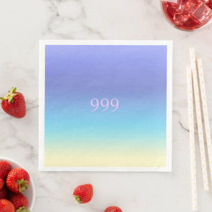Angel Number 999  Napkin