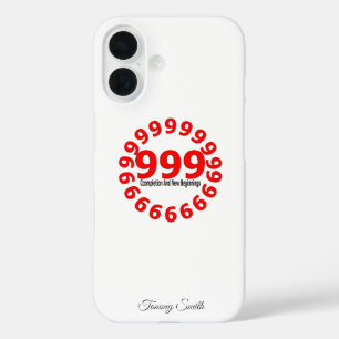 Angel Number 999 New Beginnings Spiritual  iPhone 16 Case