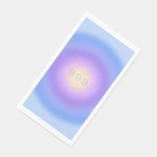 Angel Number 999 Release - Angel Numbers Gradient Napkin