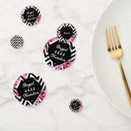 Angel Numberr "4444" Confetti