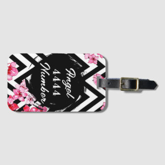 Angel Numberr "4444"  Luggage Tag