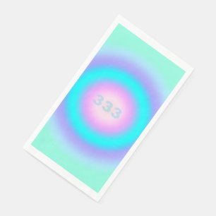 Angel Numbers 333 - Creativity & Action   Napkin