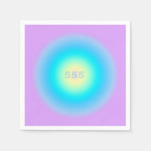Angel Numbers 555 - Changes On The Horizon   Napkin