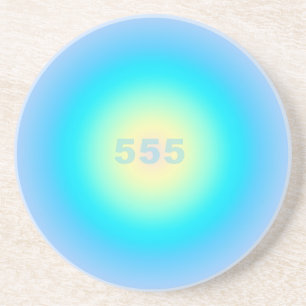 Angel Numbers 555 - New Beginnings  Coaster