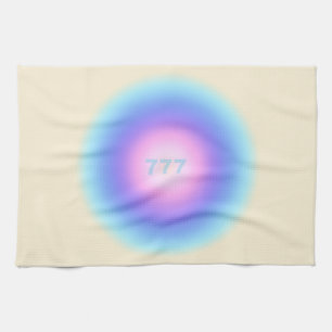 Angel Numbers 777 - Good Fortune Tea Towel