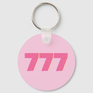 Angel Numbers 777 Key Ring