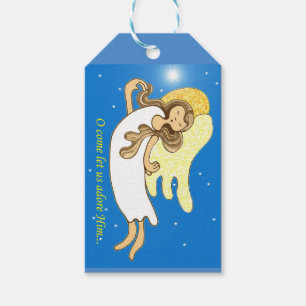 Angel of Christmas Gift Tags