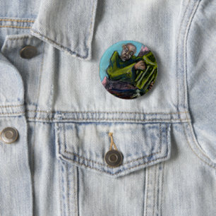 Angel of Compassion Button