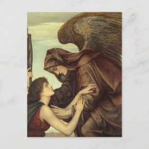 Angel of Death by Evelyn De Morgan Postcard