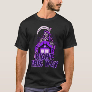 Angel Of Death Grim Reaper Scary Halloween Occult T-Shirt