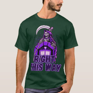Angel Of Death Grim Reaper Scary Halloween Occult T-Shirt