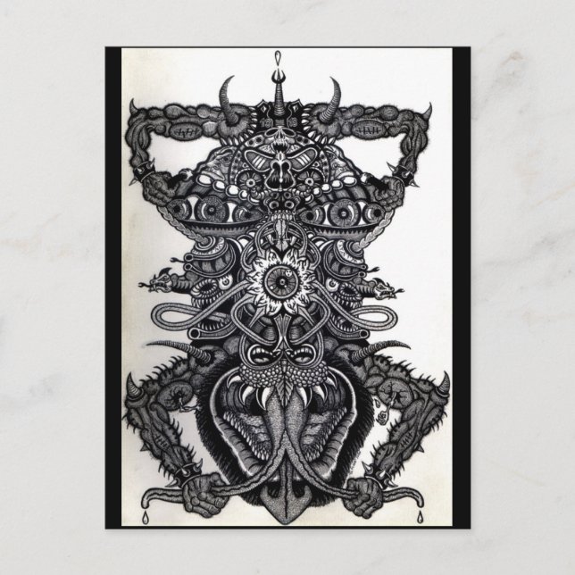 Angel of Death  Postcard (Front)