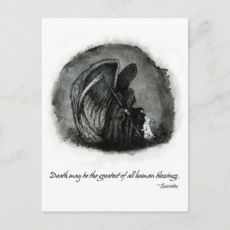 ANGEL OF DEATH POSTCARD