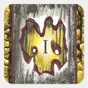 Angel of Death Square Sticker