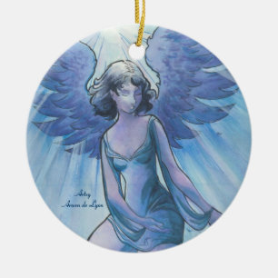 Angel of Grace Ceramic Tree Decoration