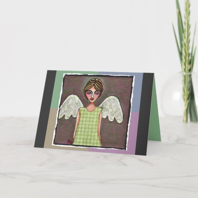 Angel of Grace - greeting card (Front)