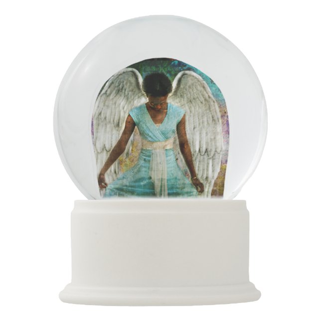 Angel of Gratitude Snow Globe (Front)