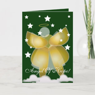 Angel Of Hope!-Customise Holiday Card