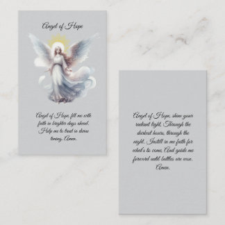 Angel of Hope Prayer Card