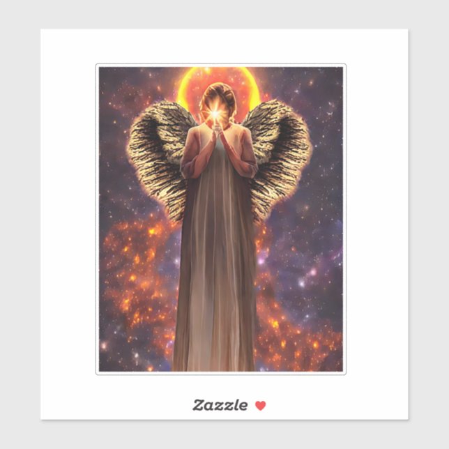 Angel Of Love And light Original Fantasy Art (Sheet)
