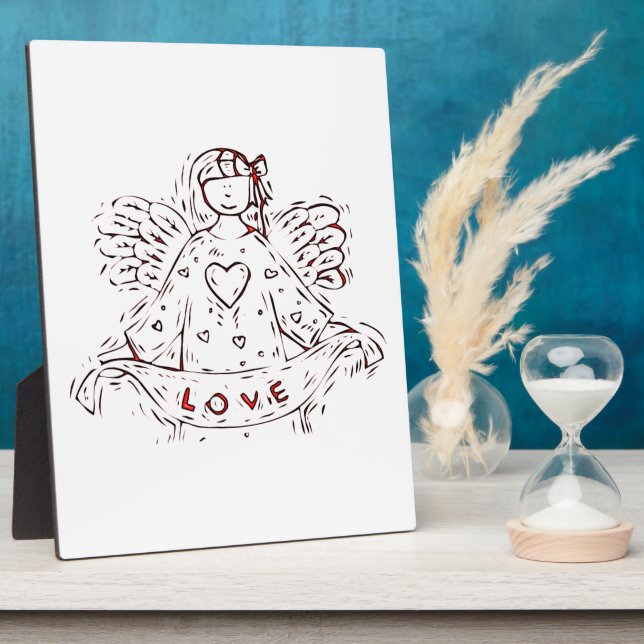 Angel of Love Plaque (Side)