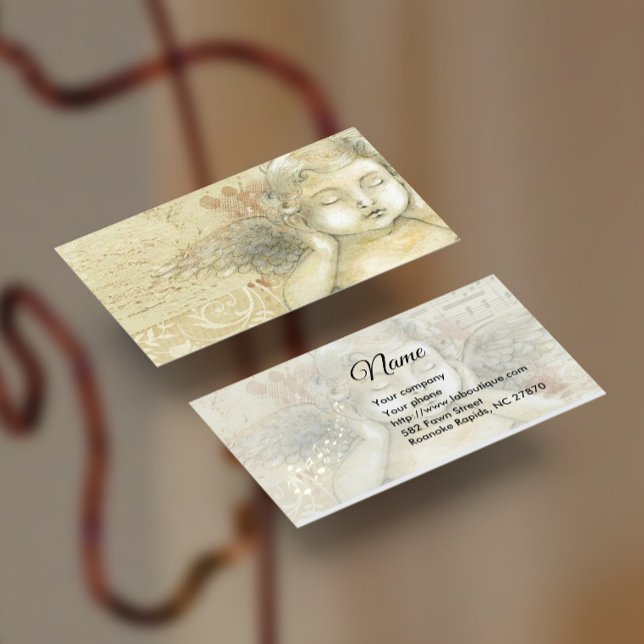 Angel of Music Business Card (Creator Uploaded)