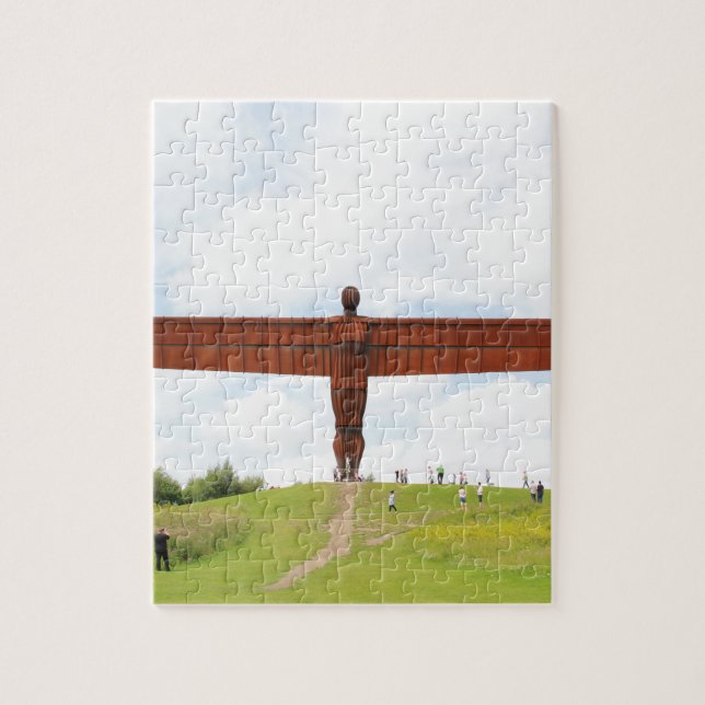 Angel Of North Jigsaw Puzzle (Vertical)