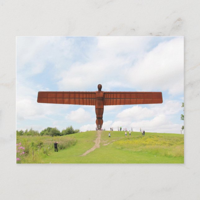 Angel Of North Postcard (Front)