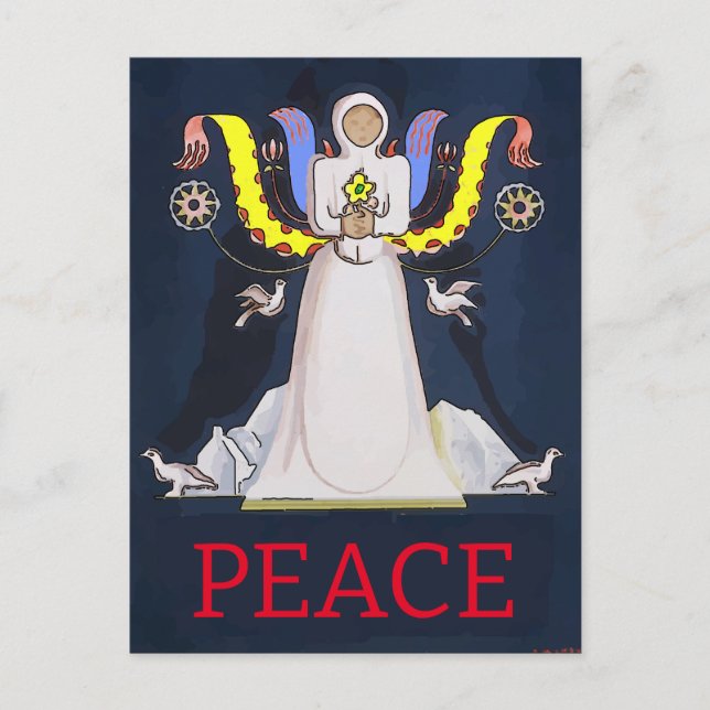 Angel of Peace Postcard (Front)